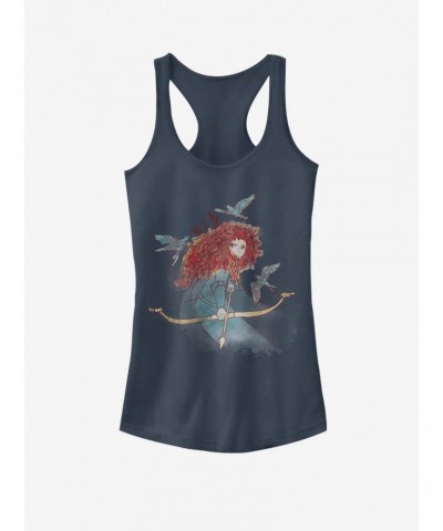 Disney Pixar Brave Merida Sketch Girls Tank $8.72 Tanks