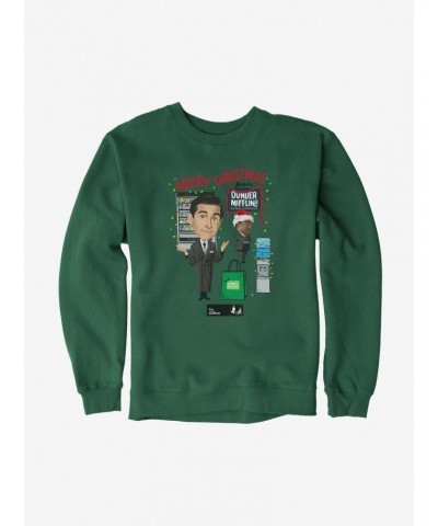 The Office Dunder Mifflin Christmas Sweatshirt $14.76 Sweatshirts