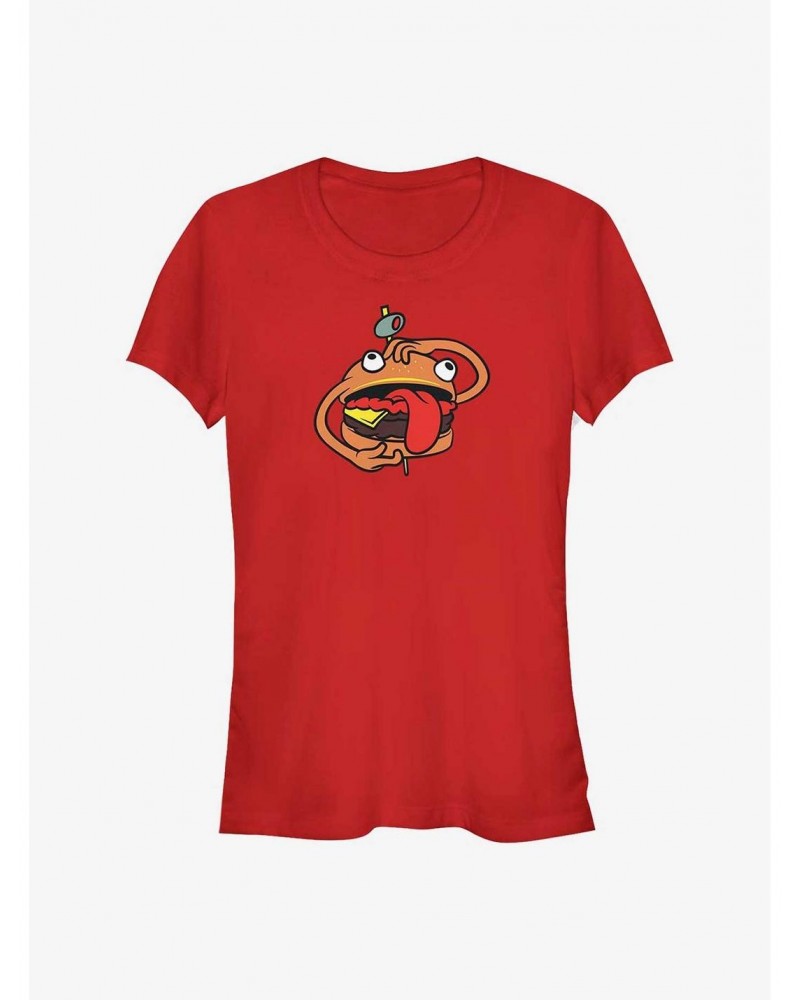 Fortnite Durrr Burger Girls T-Shirt $6.77 T-Shirts