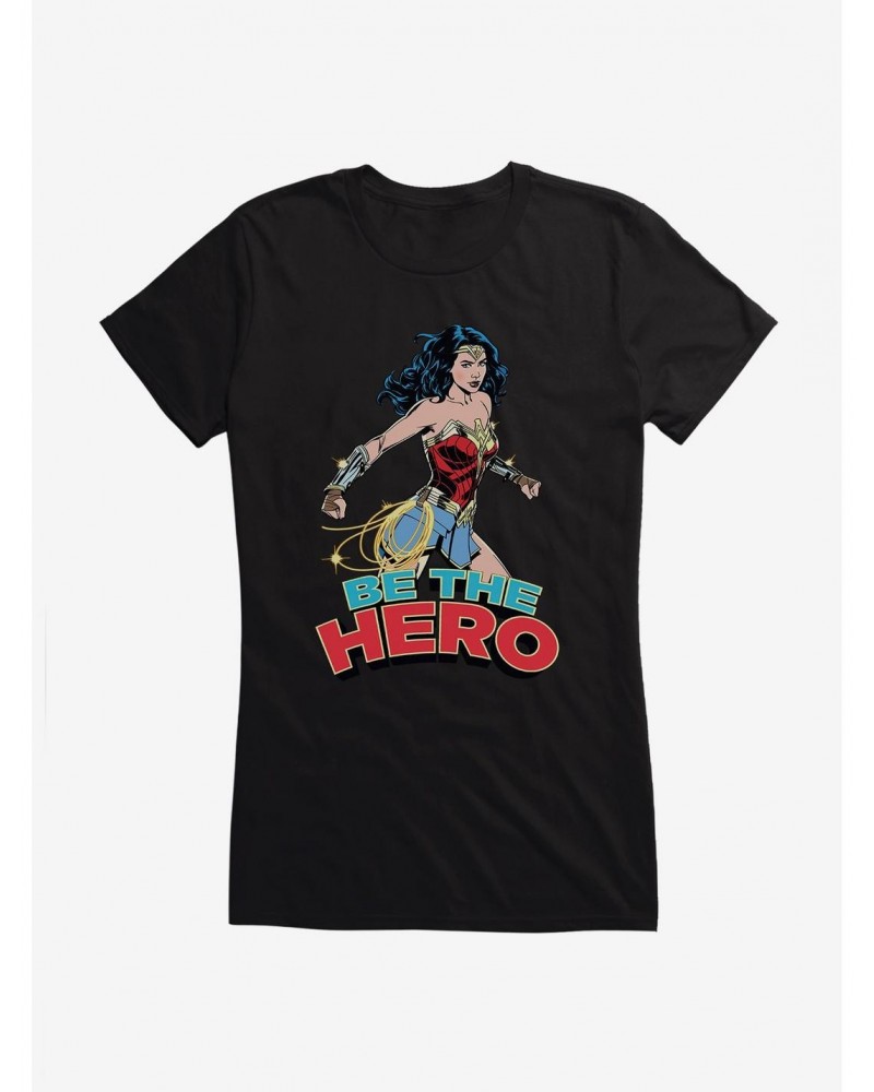 DC Comics Wonder Woman 1984 Hero In Action Girls T-Shirt $8.17 T-Shirts