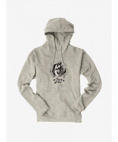 Chucky Broken Face Hoodie $17.51 Hoodies