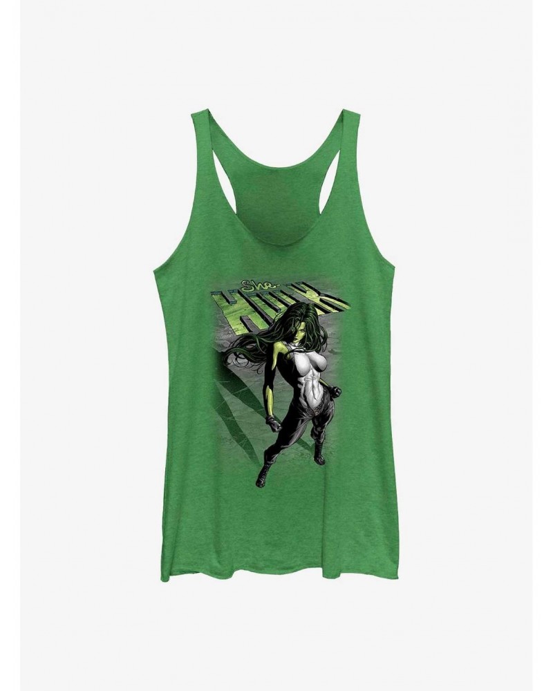 Marvel She Hulk Incredible Sass Raw Edge Girls Tank $9.74 Tanks