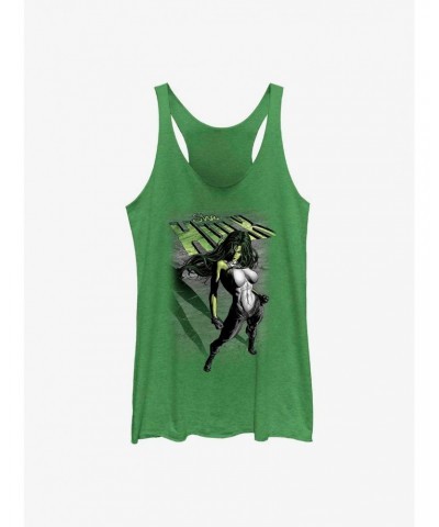 Marvel She Hulk Incredible Sass Raw Edge Girls Tank $9.74 Tanks