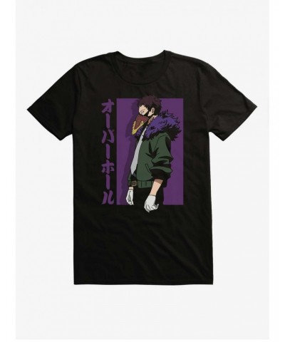 My Hero Academia Overhaul Kanji Black T-Shirt $8.60 T-Shirts