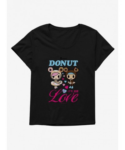 Tokidoki Donut Love Girls T-Shirt Plus Size $9.57 T-Shirts