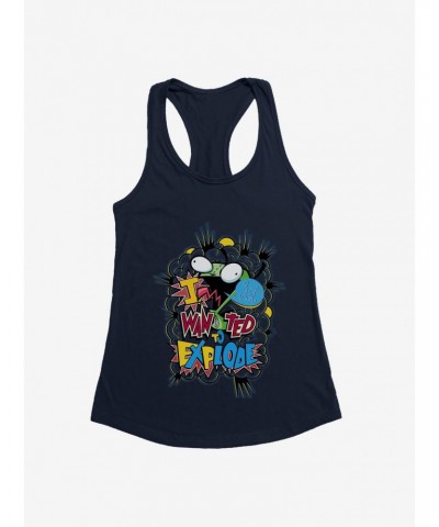 Invader Zim I Want To Explode Girls Tank $6.57 Tanks