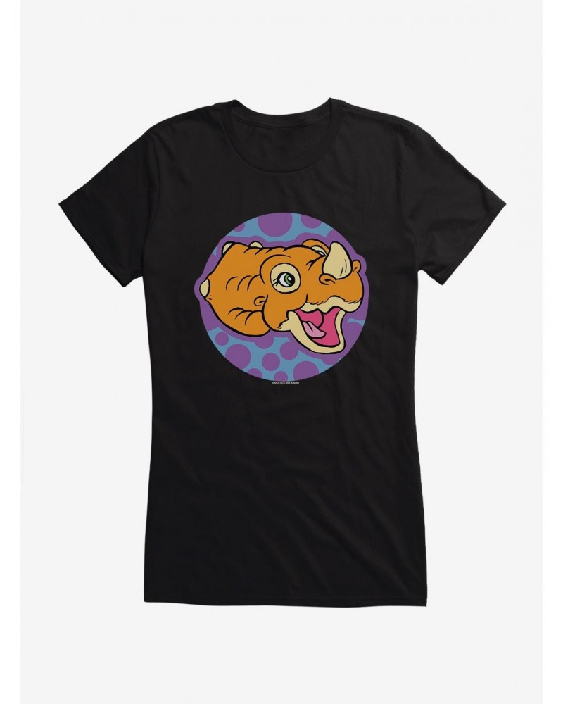 The Land Before Time Cera Portrait Girls T-Shirt $9.56 T-Shirts