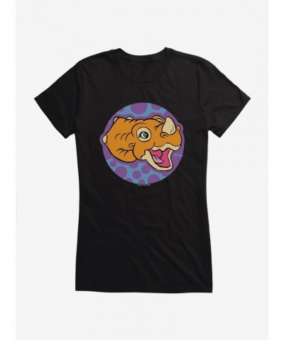 The Land Before Time Cera Portrait Girls T-Shirt $9.56 T-Shirts