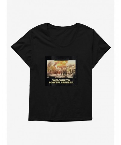 The Umbrella Academy Powerlessness Girls T-Shirt Plus Size $10.29 T-Shirts