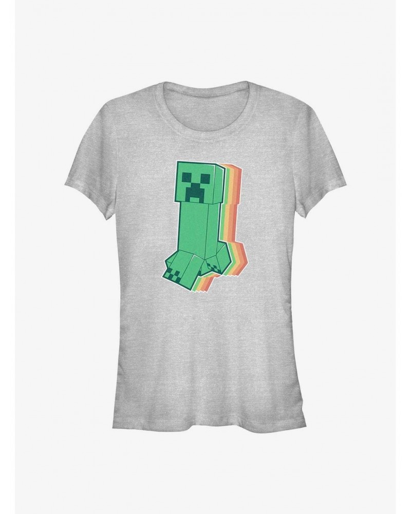 Minecraft Creeper Girls T-Shirt $8.76 T-Shirts