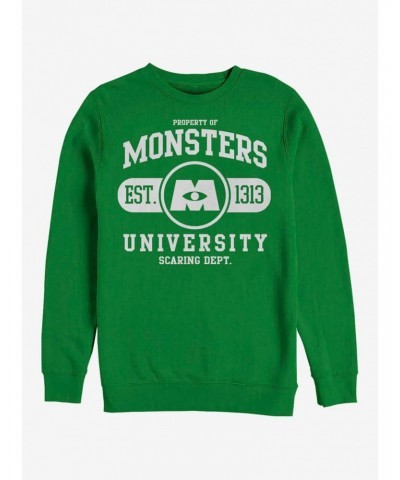 Disney Pixar Monsters University Uni Crew Sweatshirt $14.46 Sweatshirts