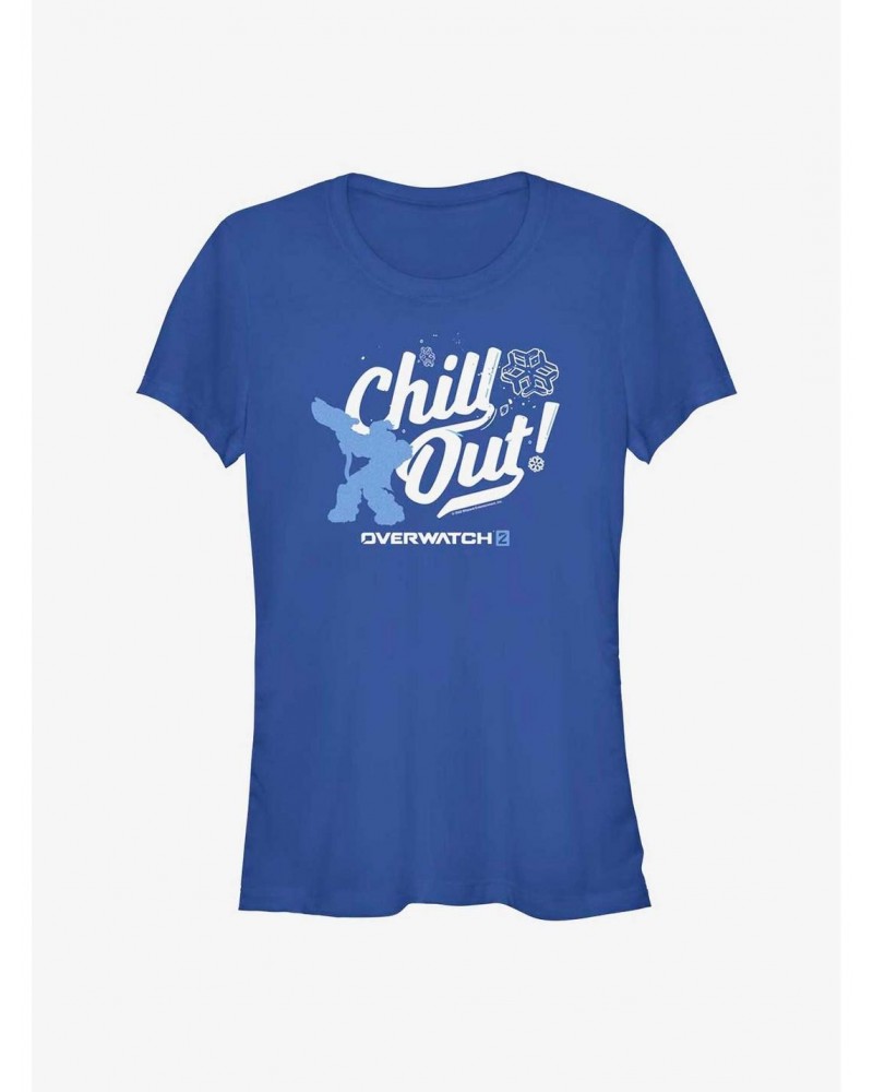 Overwatch 2 Chill Out Girls T-Shirt $8.54 T-Shirts