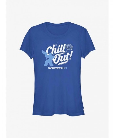 Overwatch 2 Chill Out Girls T-Shirt $8.54 T-Shirts