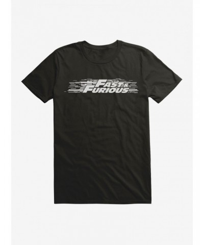 Fast & Furious Title Script Stack T-Shirt $7.84 T-Shirts