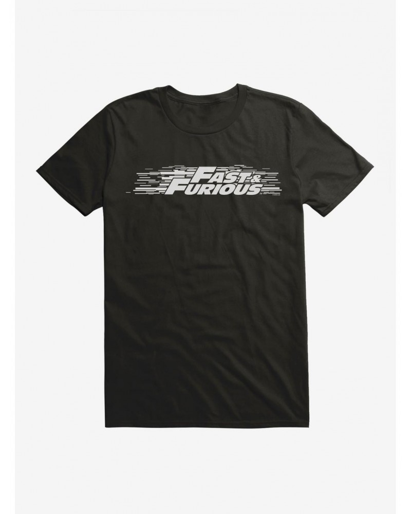 Fast & Furious Title Script Stack T-Shirt $7.84 T-Shirts