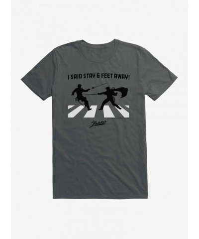 Zorro Six Feet Away T-Shirt $5.74 T-Shirts