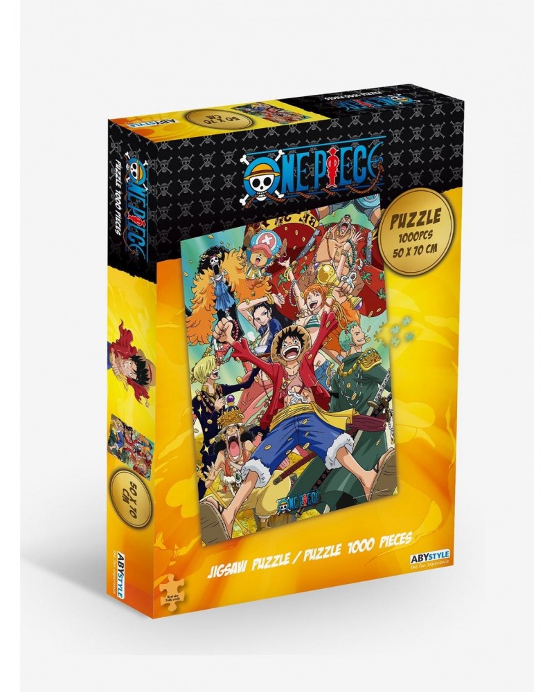 One Piece Straw Hat Crew 1000 Piece Puzzle $8.76 Puzzles