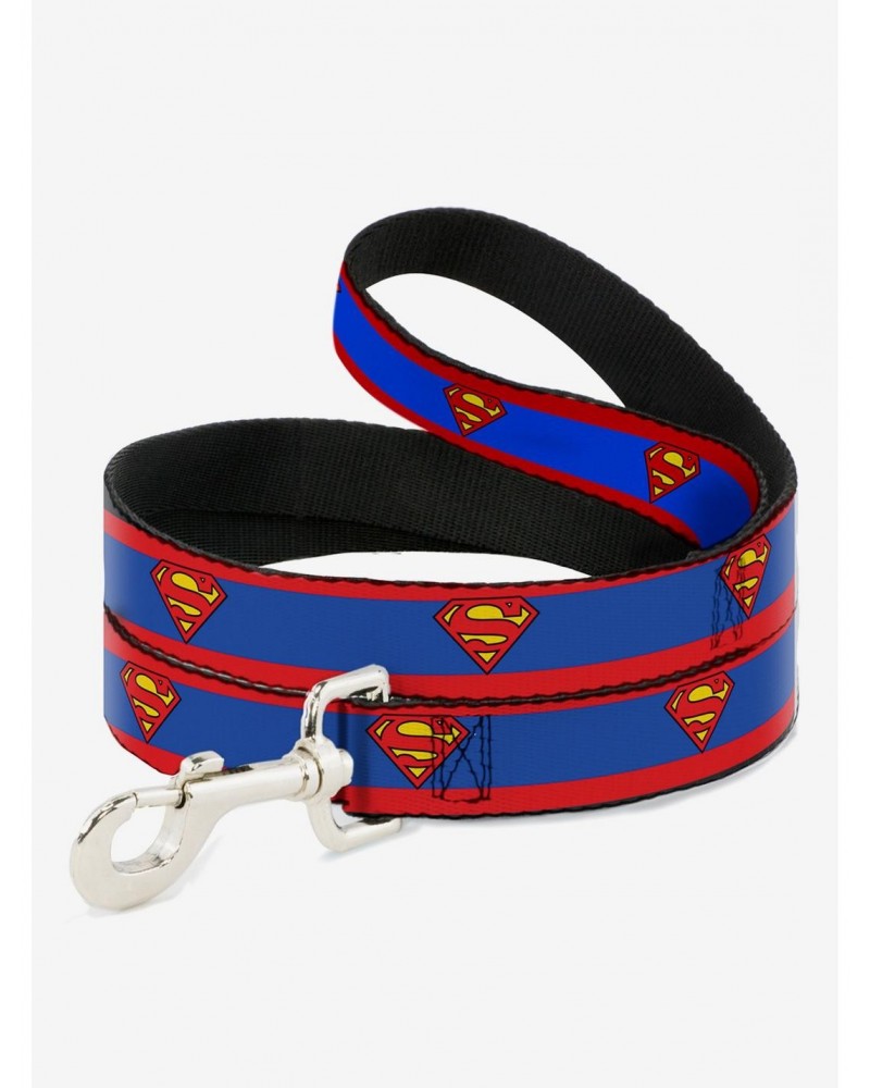 DC Comics Superman Shield Logo Dog Leash $10.99 Leashes