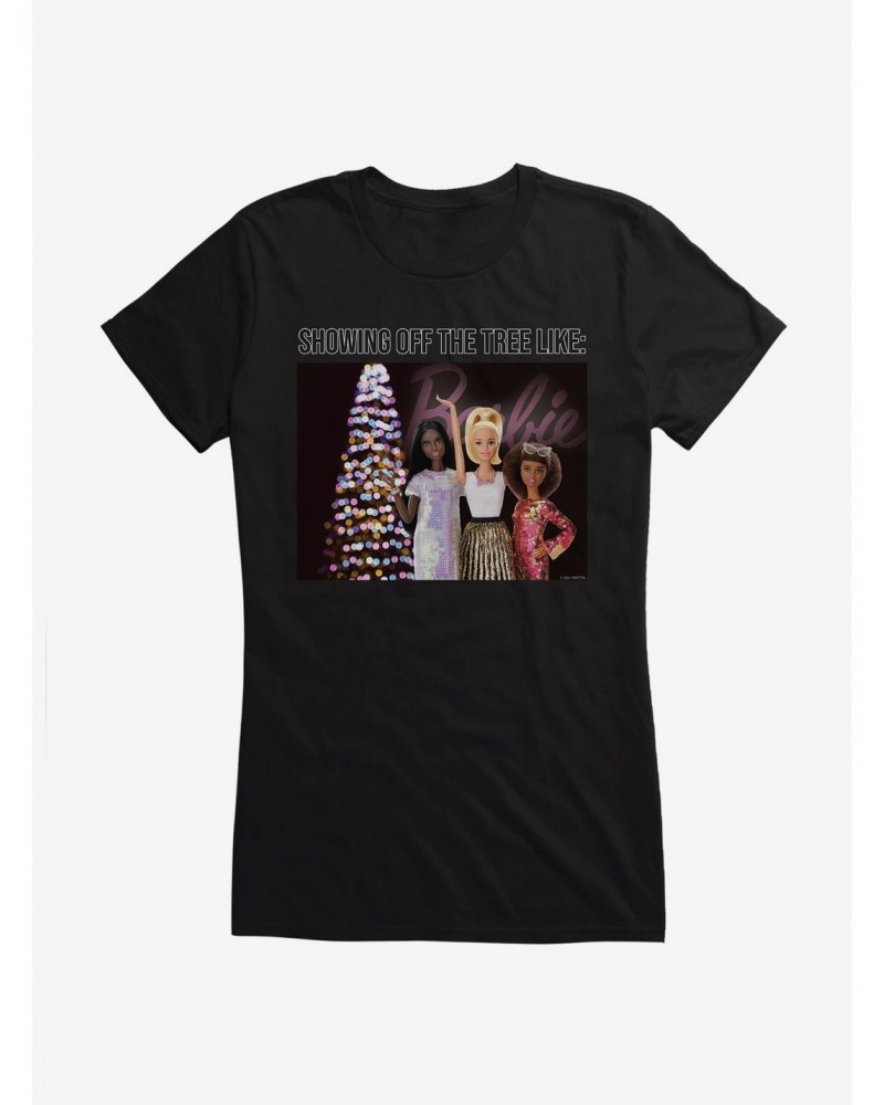 Barbie Holiday Show Off Girls T-Shirt $7.17 T-Shirts