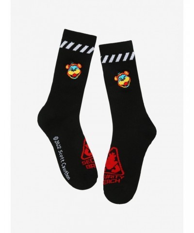 Five Nights At Freddy's: Security Breach Glamrock Freddy Crew Socks $2.92 Socks