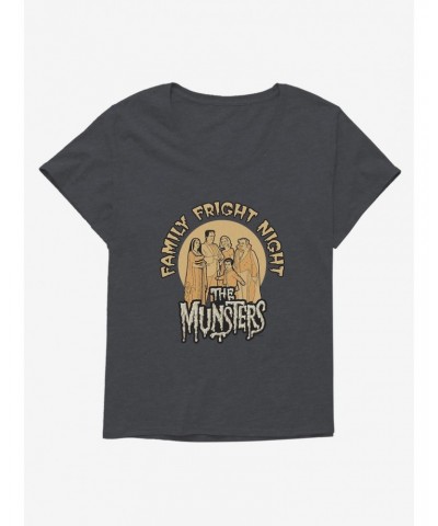 The Munsters Family Fright Night Girls T-Shirt Plus Size $9.71 T-Shirts