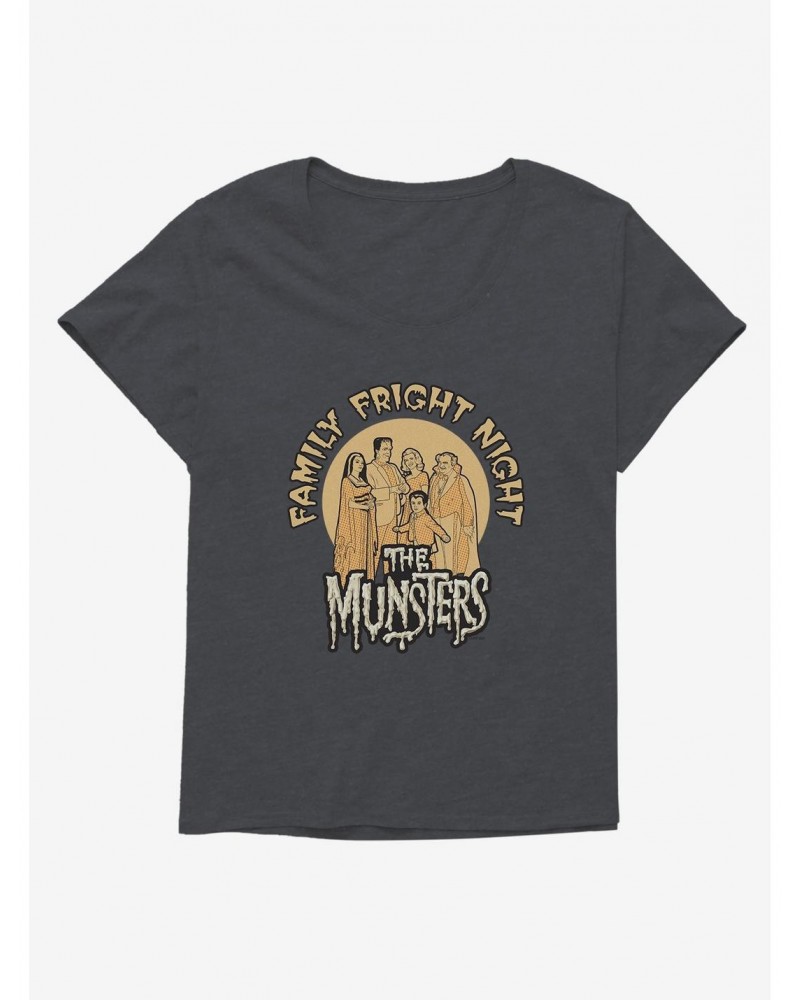 The Munsters Family Fright Night Girls T-Shirt Plus Size $9.71 T-Shirts