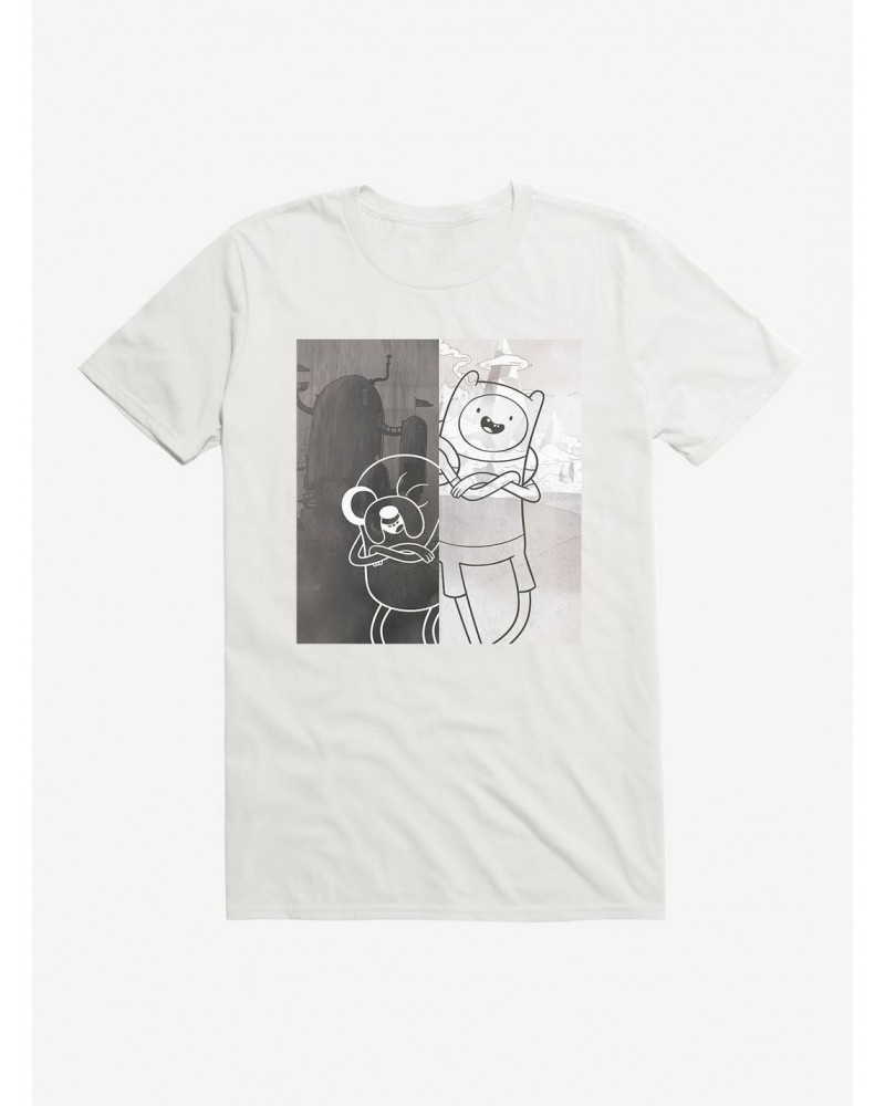 Adventure Time Jake Finn Back To Back T-Shirt $7.46 Merchandises