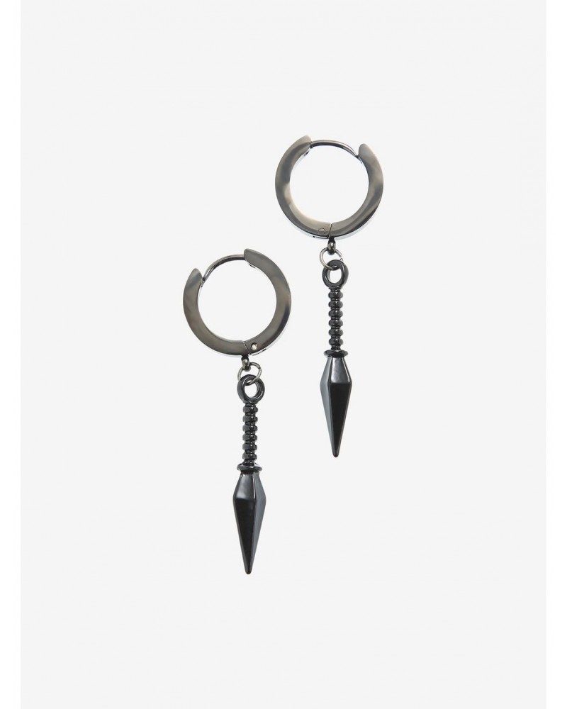 Naruto Shippuden Kunai Mini Hoop Earrings $4.95 Earrings