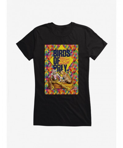 DC Comics Birds Of Prey Harley Quinn Movie Poster Girls White T-Shirt $8.57 T-Shirts