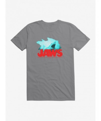 Jaws Swim And Eat Quote T-Shirt $6.69 T-Shirts