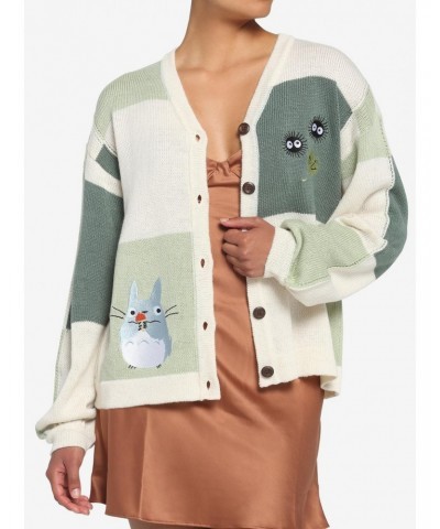 Her Universe Studio Ghibli My Neighbor Totoro Patchwork Girls Cardigan $26.36 Cardigans