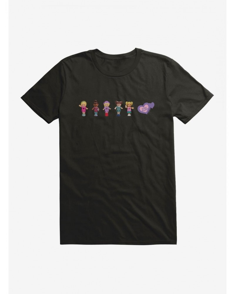 Polly Pocket Doll Line Up T-Shirt $7.46 T-Shirts