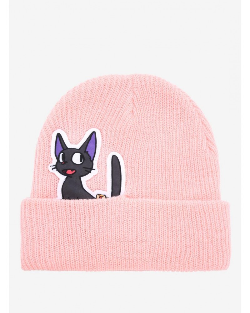 Studio Ghibli Kiki's Delivery Service Jiji Peeking Beanie $3.34 Beanies