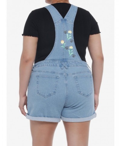 Studio Ghibli Kiki's Delivery Service Jiji & Lily Flower Shortalls Plus Size $20.13 Shortalls