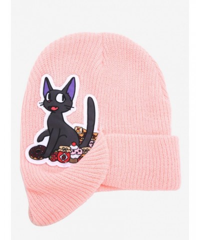 Studio Ghibli Kiki's Delivery Service Jiji Peeking Beanie $3.34 Beanies