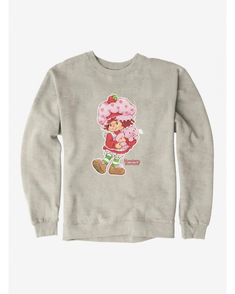 Strawberry Shortcake And Custard Kitty Sweatshirt $10.63 Sweatshirts