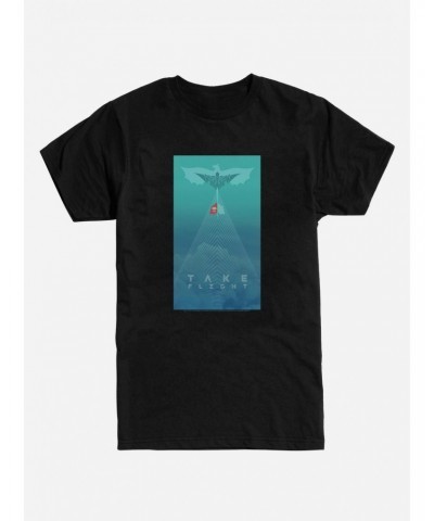 How To Train Your Dragon Take Flight Building T-Shirt $7.07 T-Shirts