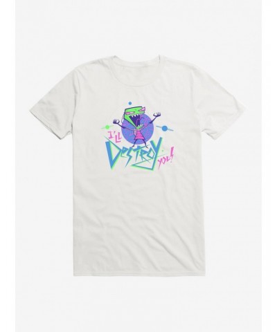 Invader Zim I'll Destroy You T-Shirt $6.31 T-Shirts