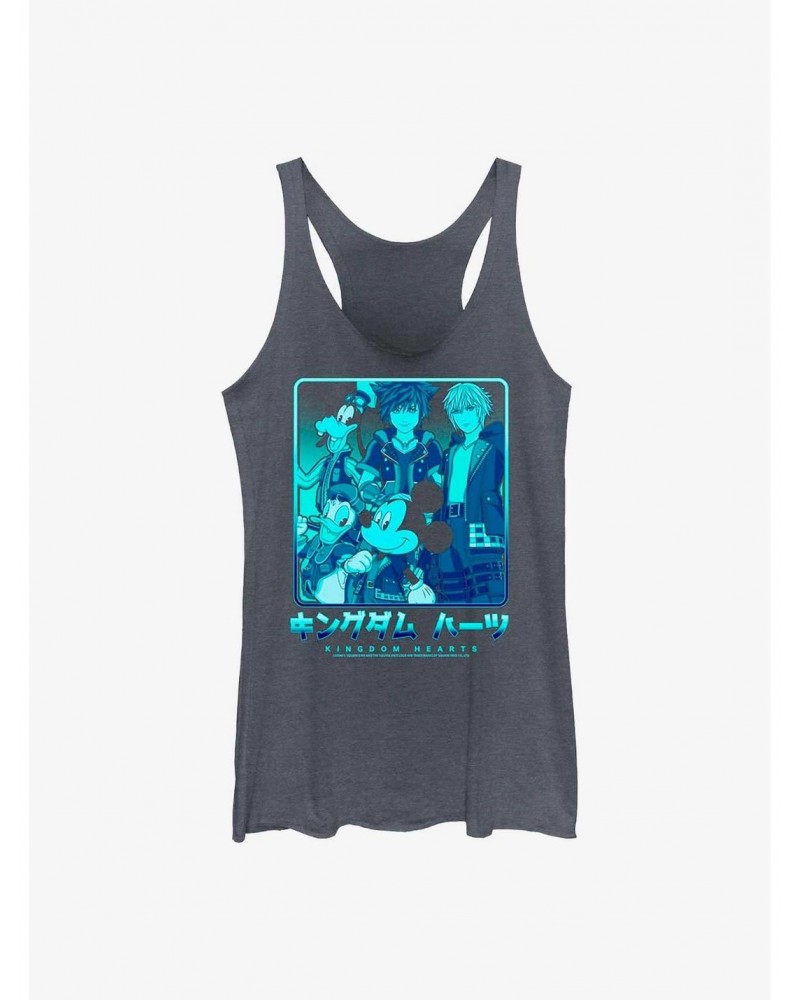 Disney Kingdom Hearts Keyblade Characters Girls Tank $6.22 Tanks