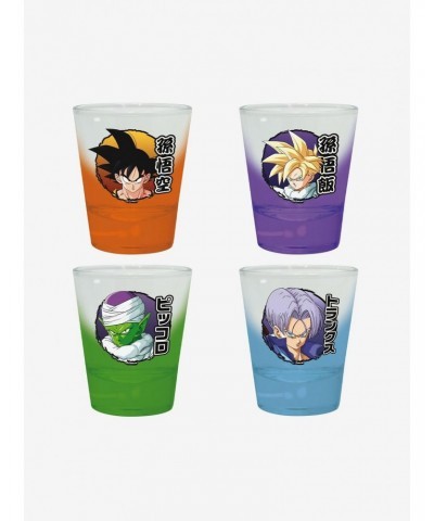 Dragon Ball Z Heroes and Villains Shot Glass Set $14.35 Glass Set