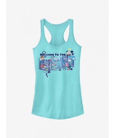 Disney Wreck-It Ralph Internet Welcome Girls Tank $8.17 Tanks