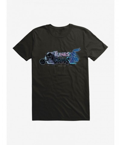 Space Jam: A New Legacy Tunes Vs Goons Cool Logo T-Shirt $7.27 T-Shirts