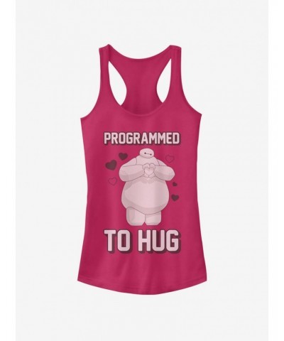 Disney Big Hero 6 Programmed To Hug Girls Tank $9.16 Tanks