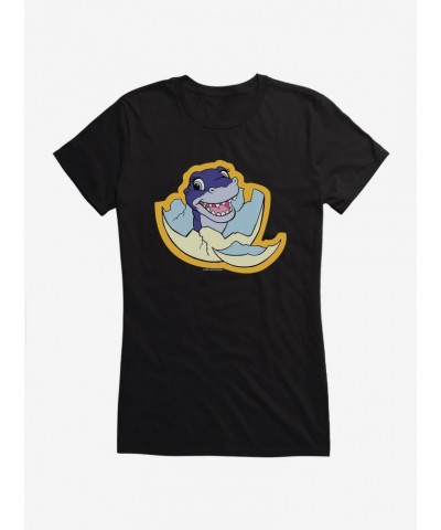 The Land Before Time Chomper Egg Girls T-Shirt $7.97 T-Shirts