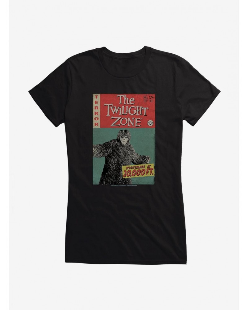 The Twilight Zone Nightmare At 20,000 Feet Girls T-Shirt $6.37 T-Shirts