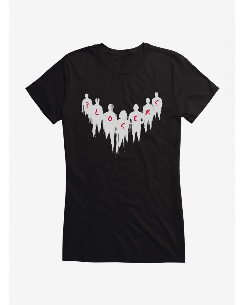 IT Chapter Two The Losers Group Girls T-Shirt $8.57 T-Shirts