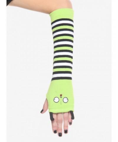 Invader Zim GIR Stripe Arm Warmers $4.33 Warmers