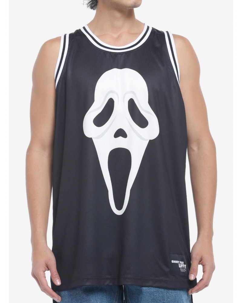 Scream Ghost Face Basketball Jersey $11.20 Jerseys