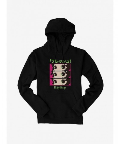 Betty Boop Anime Green Eyes Hoodie $17.96 Hoodies