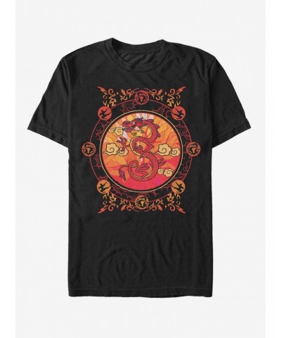 Disney Mushu Stained Glass T-Shirt $8.80 T-Shirts